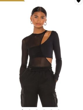 OW Collection Black Bodysuit- Revolve